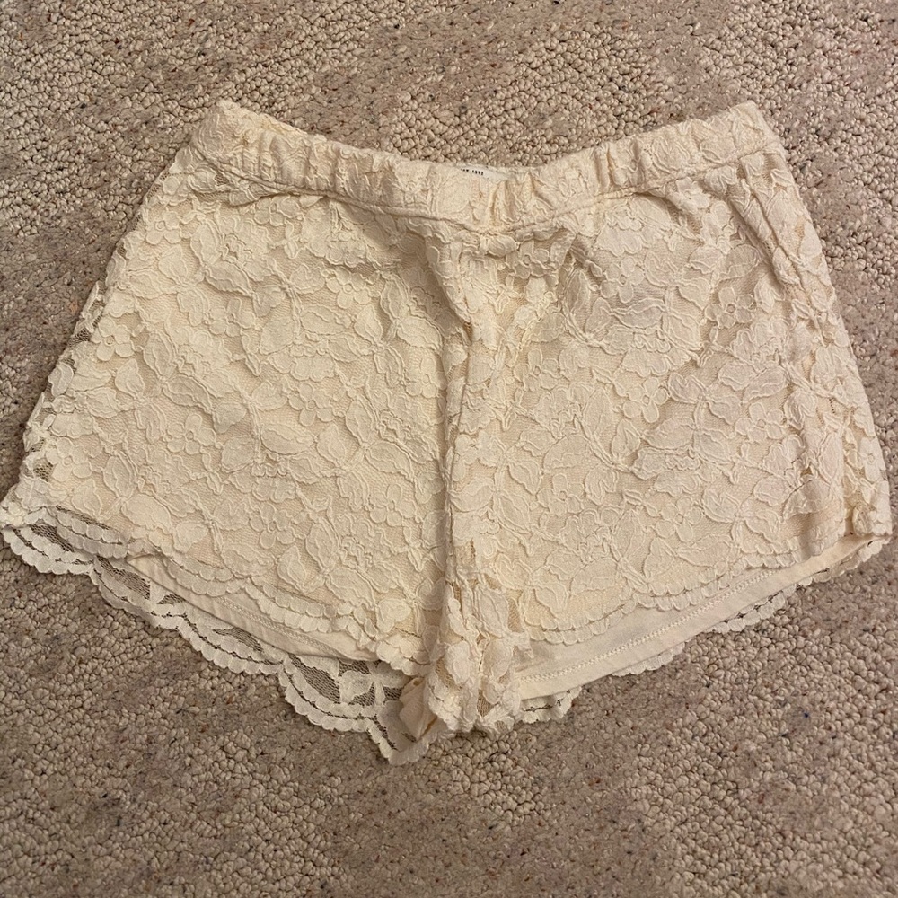 Abercrombie & Fitch Lace Shorts